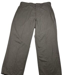 Vintage 70s flame resistant olive green trousers 36 x 29 USA made